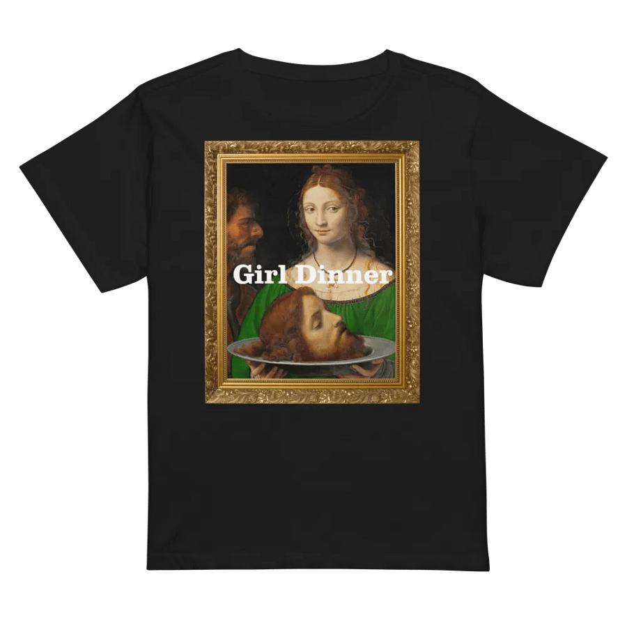 Girl Dinner Framed High-Waisted T-Shirt product image (6)
