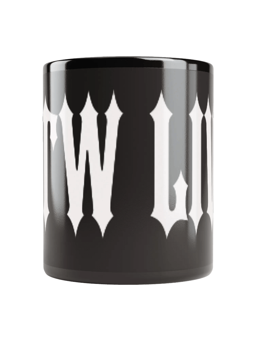 TW LIVES Black Glossy Mug product image (10)