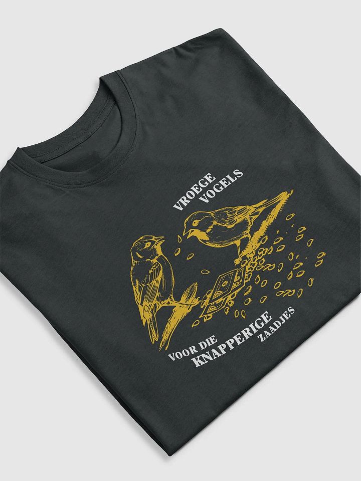 Vroege vogels voor die knapperige zaadjes - Black / Gold product image (1)