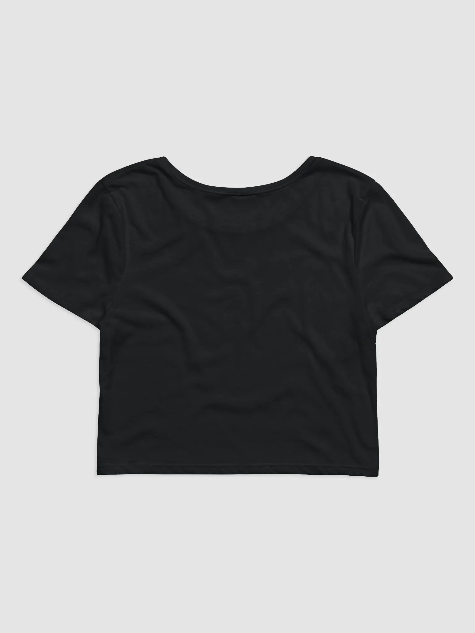 Peace Out Yellow Cartoon Crop Tee product image (2)
