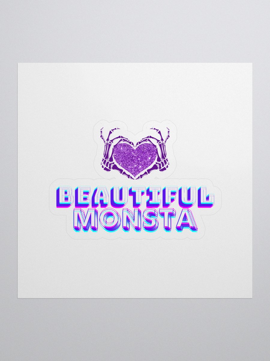 Beautiful Monsta Sticker product image (1)