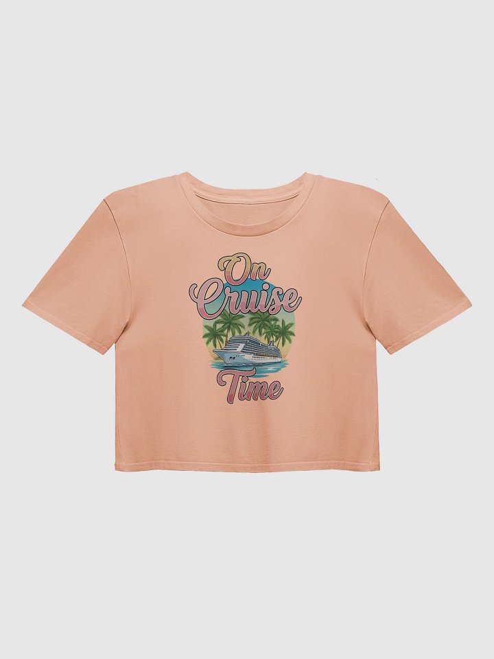 On Cruise Time Vibes Women's Crop Top product image (4)