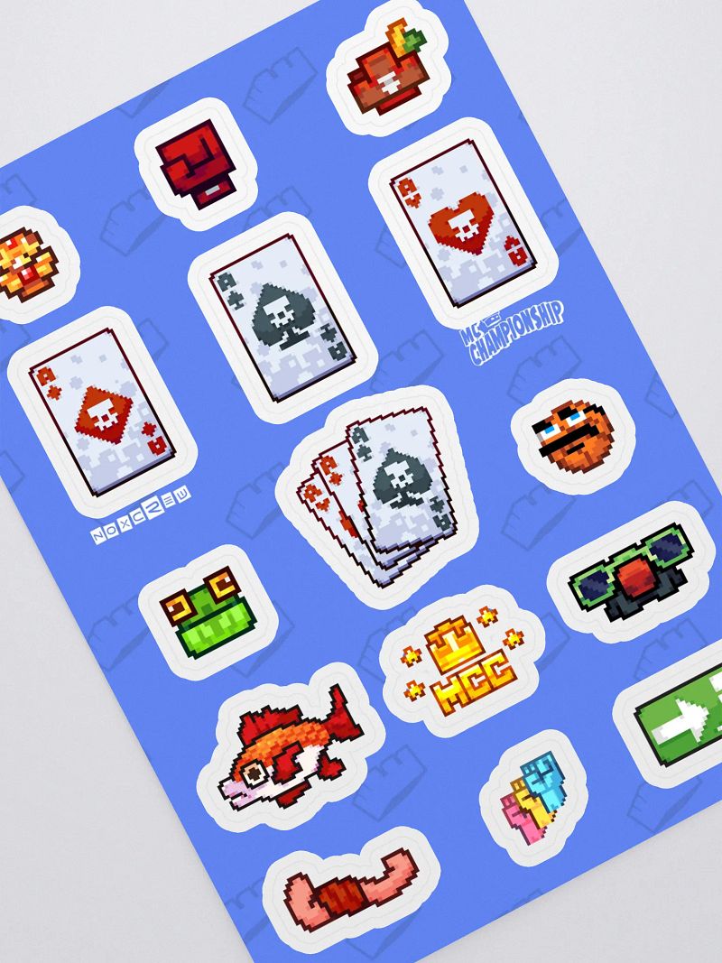 Champion Sticker Sheet
