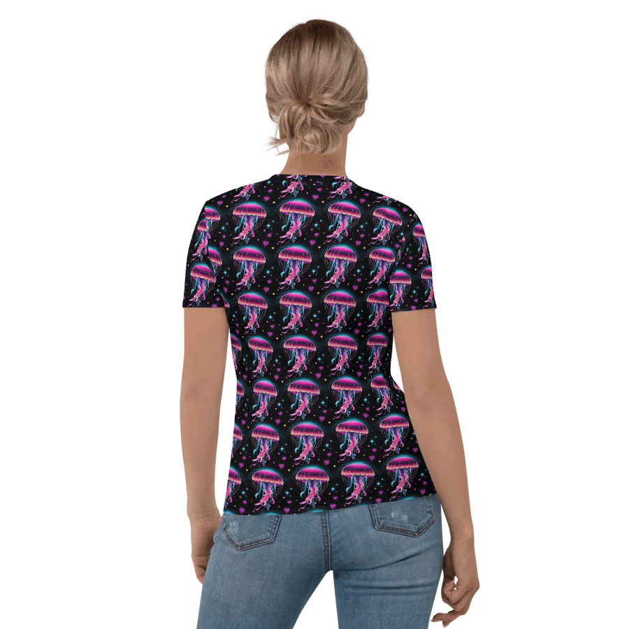 Funny Jellyfish All Over Print T-shirt product image (8)