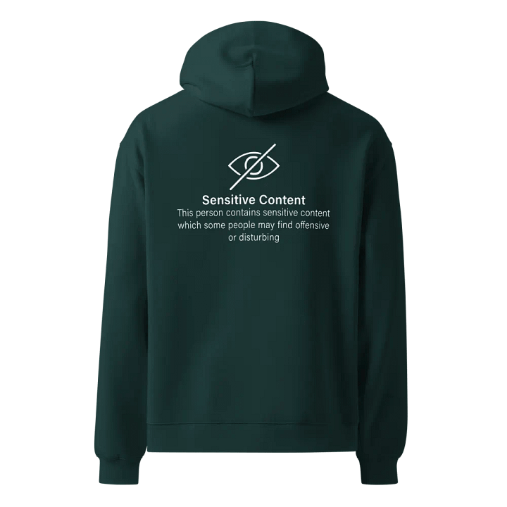 Sensitive Content Oversized Hoodie product image (2)