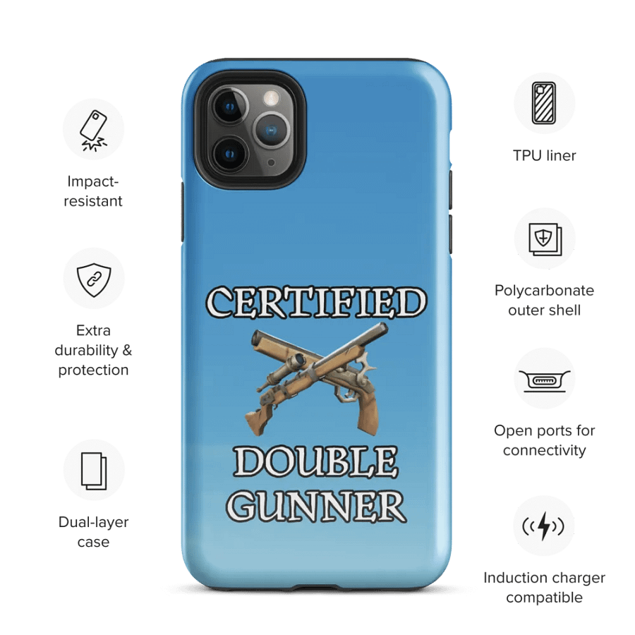 Certified Double Gunner iPhone Case product image (35)