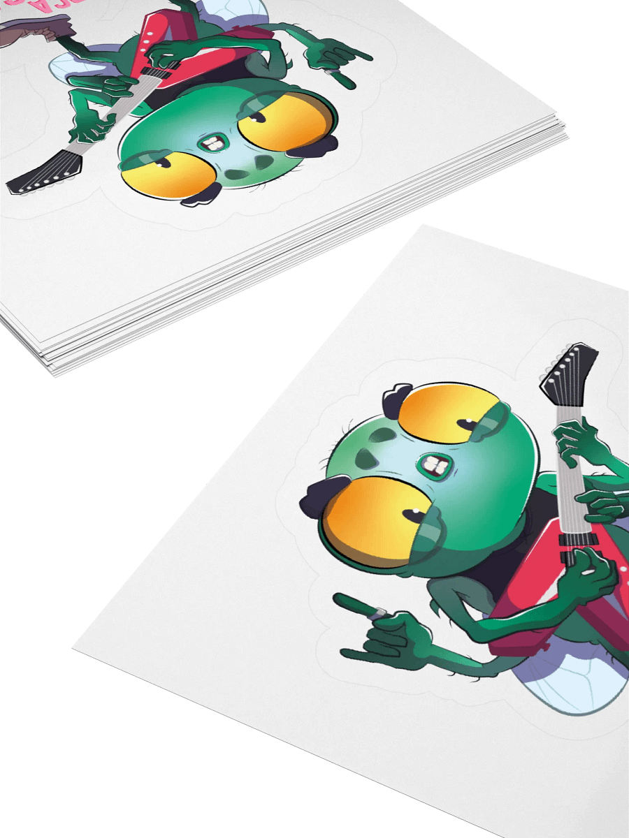Mosca Metálica - Sticker (Kiss Cut) product image (10)