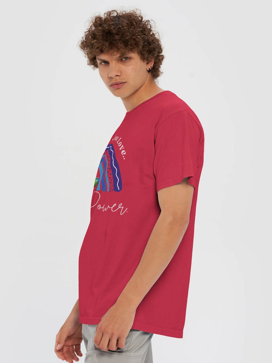 No Limits. Just Love. Just Power. Rainbow Comfort Colors T-shirt product image (4)