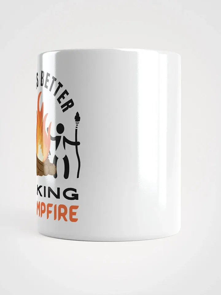 Life Is Better Making A Campfire Mug ( Side -Bright- ) product image (2)