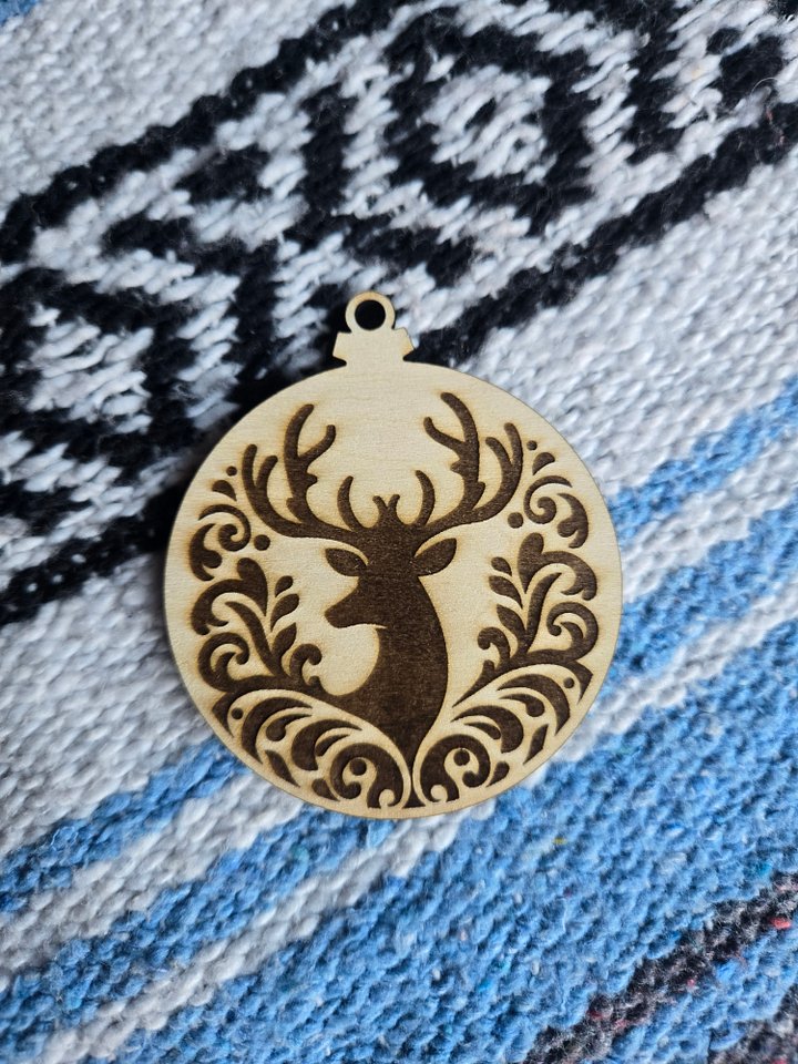 Oh Deer Ornament 1-4 product image (1)