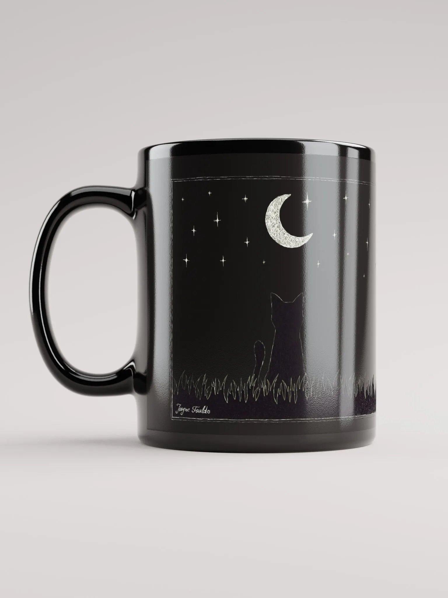 Stargazing Black Mug product image (2)