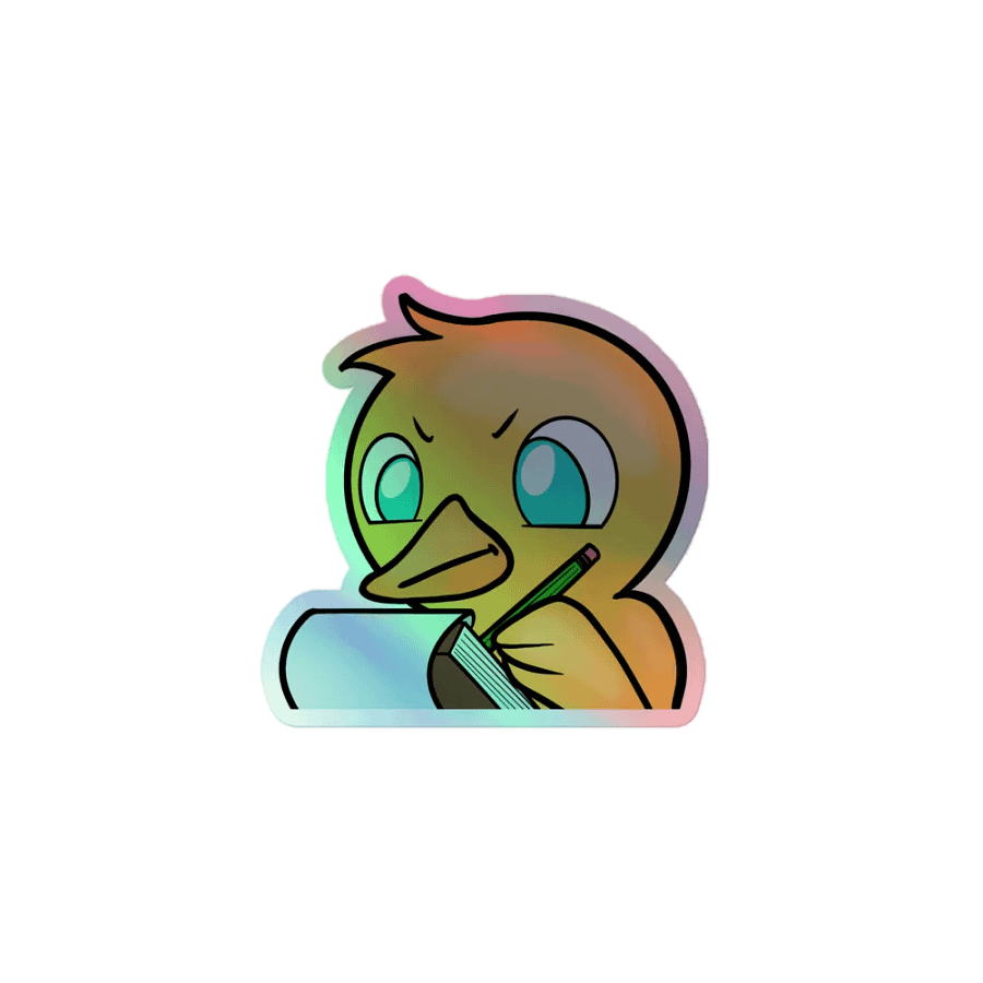 Notes Holo Sticker product image (1)