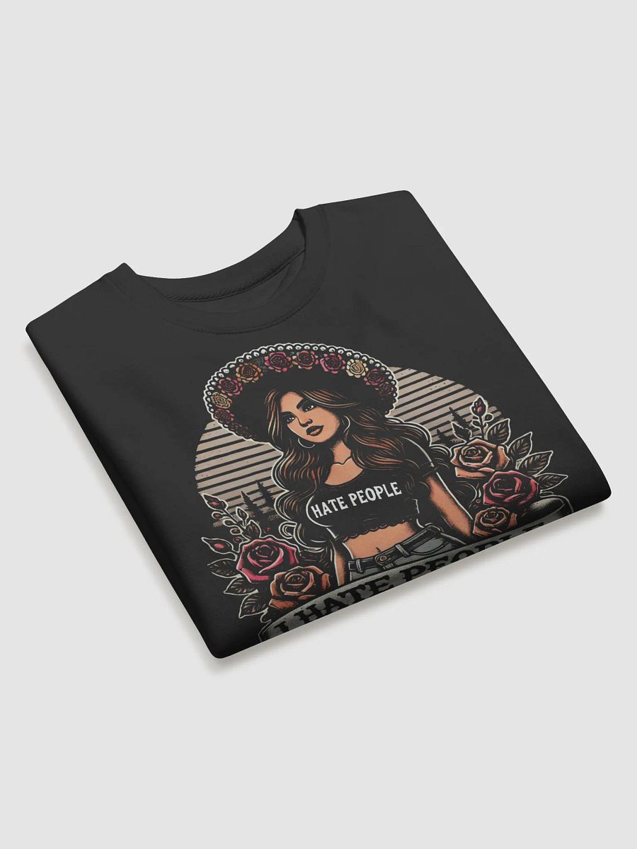 I HATE PEOPLE - Unisex Premium Sweatshirt - by VibecraftTwo product image (3)