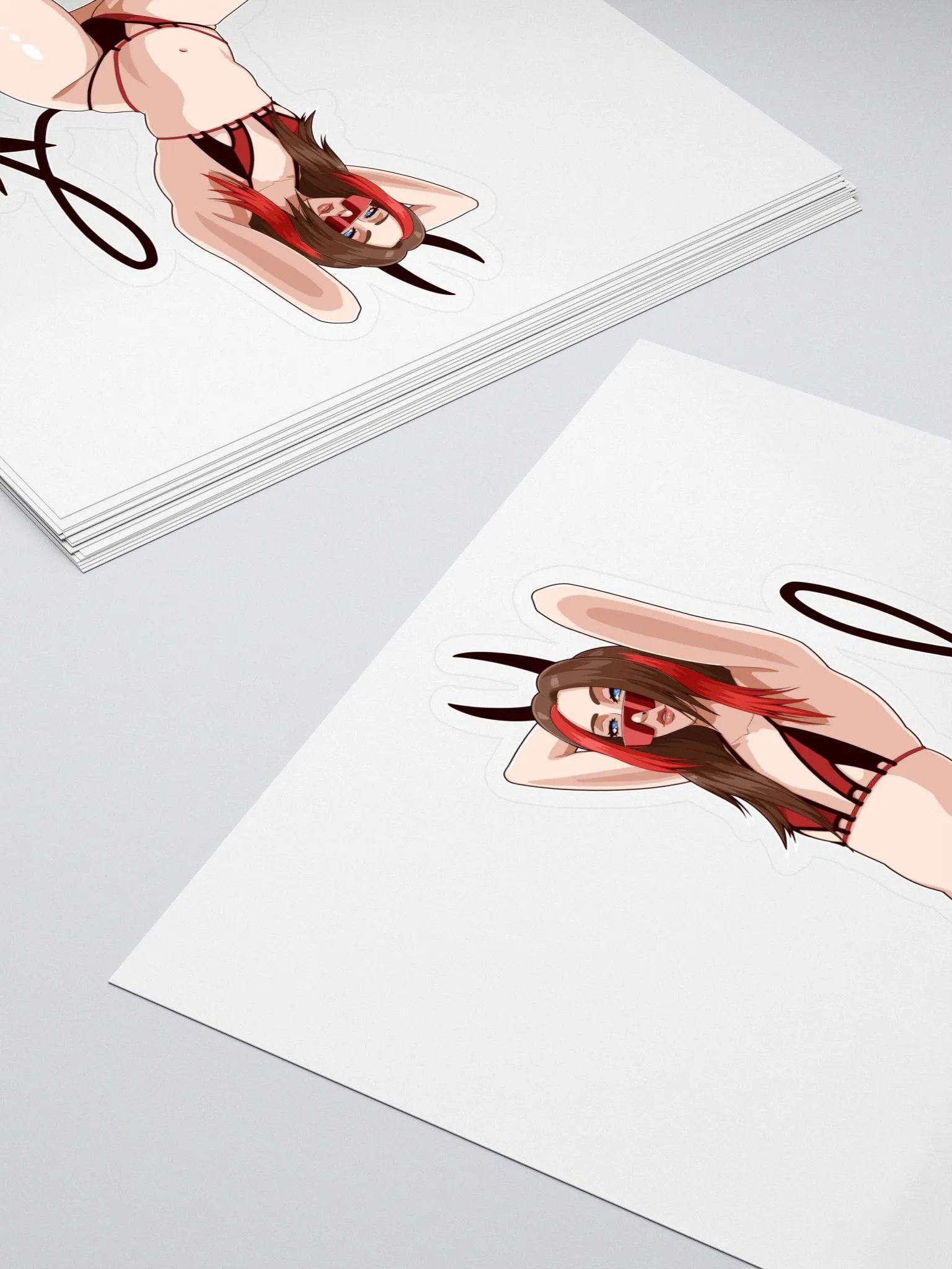 Succubus Sticker (No Sword) product image (4)