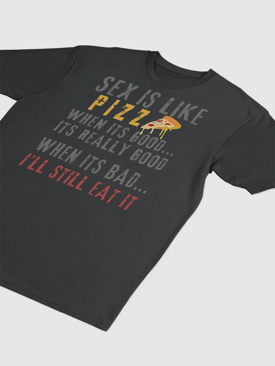 Sex and pizza T-shirt product image (3)