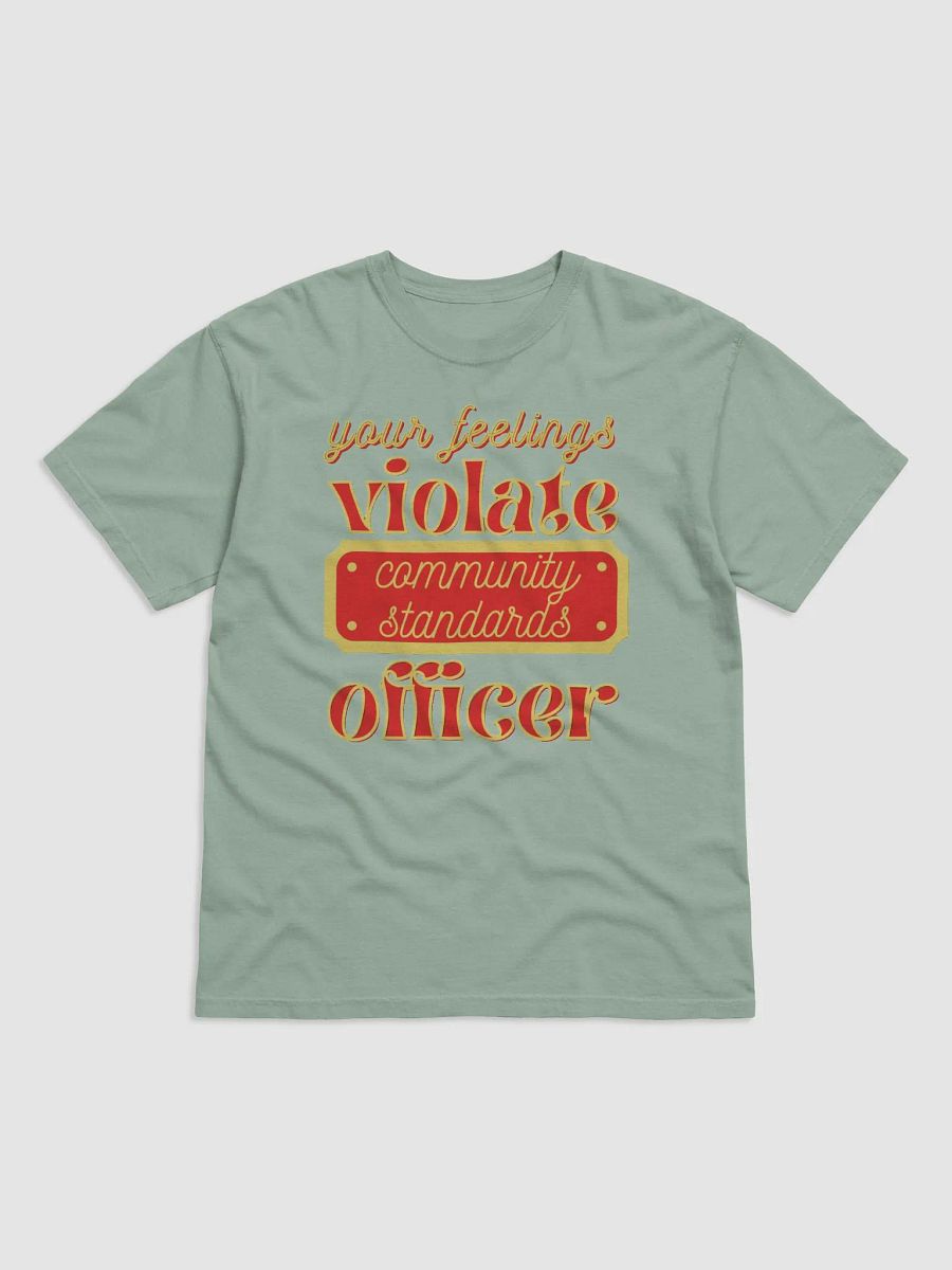 YOUR FEELINGS VIOLATE COMMUNITY STANDARDS OFFICER product image (3)