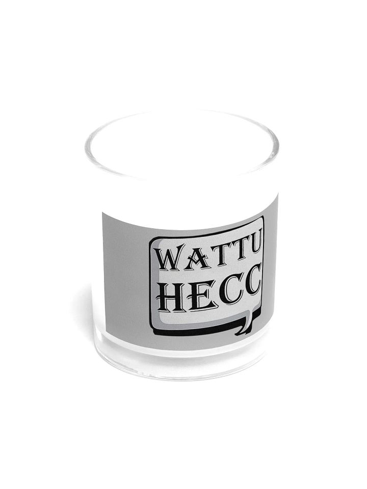 wattuhecc Soy Wax Candle In A Clear Glass Jar product image (2)