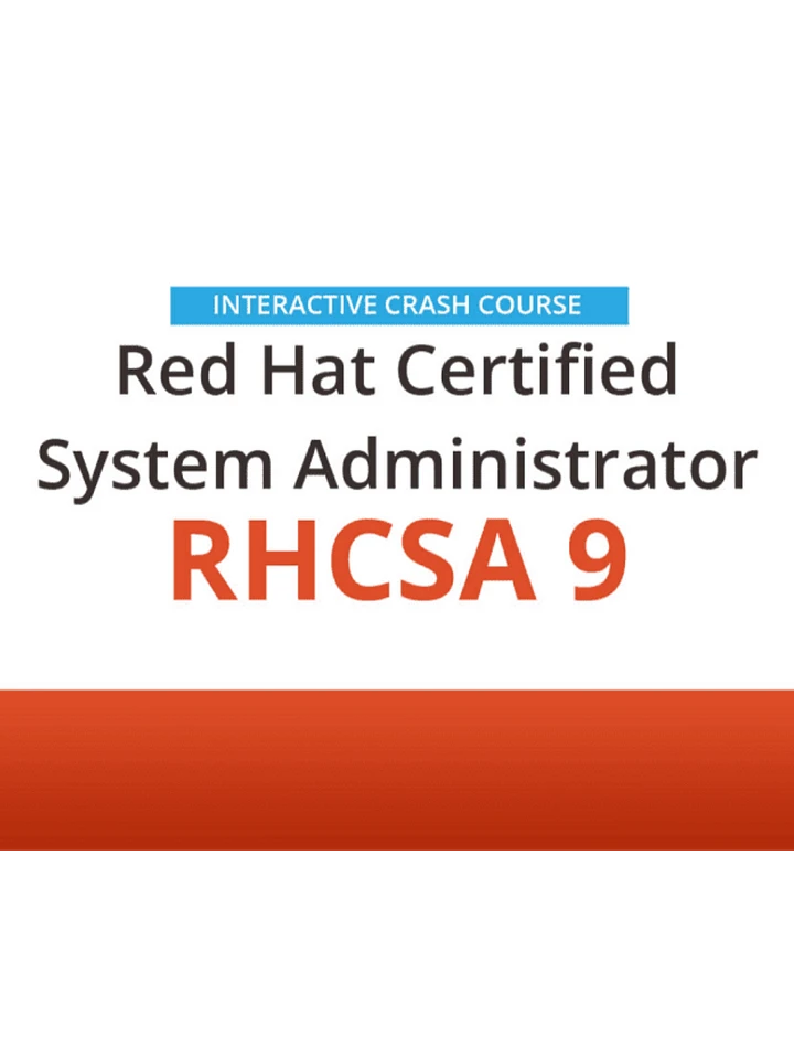 [O’REILLY] Red Hat Certified System Administrator (RHCSA) RHEL 9 Crash Course product image (1)