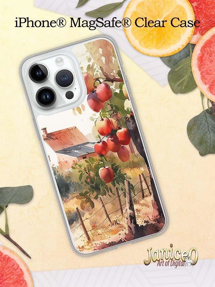 Core Protection - Rustic Apple Orchard iPhone® MagSafe® Clear Case product image (27)