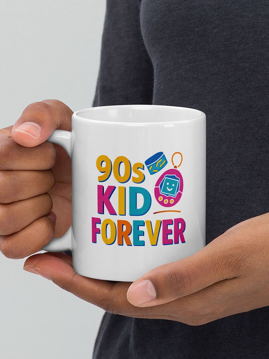 90s Kid Forever White Glossy Mug product image (6)