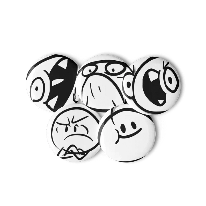 Eggheads Pin Buttons Set product image (1)
