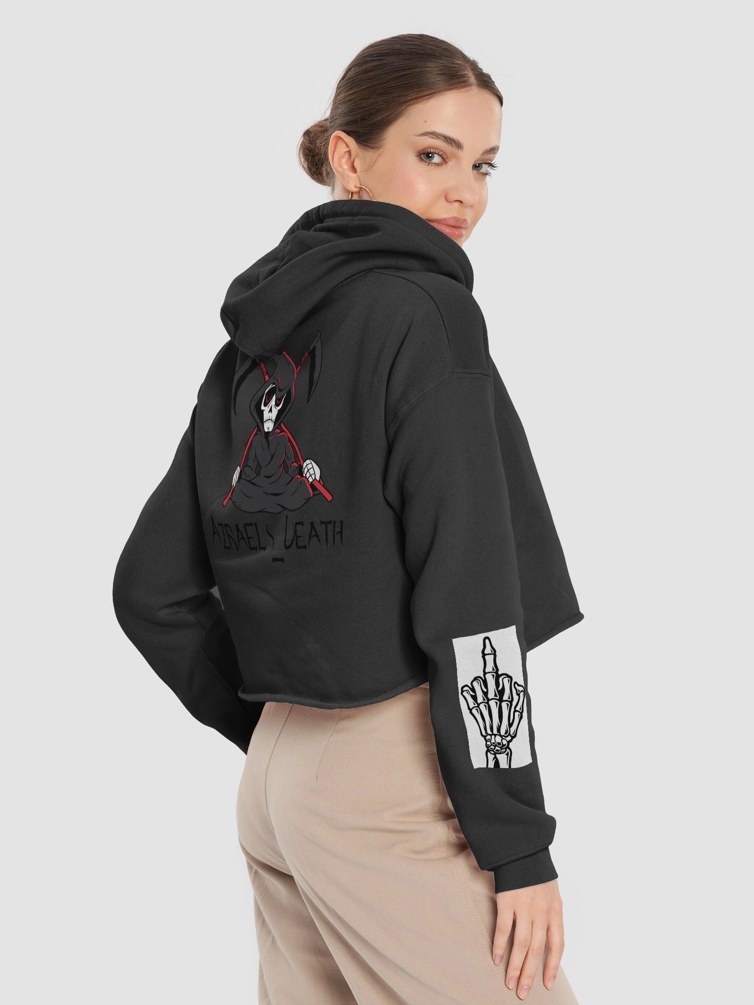 Rebellious Gesture Reaper Hoodie product image (22)