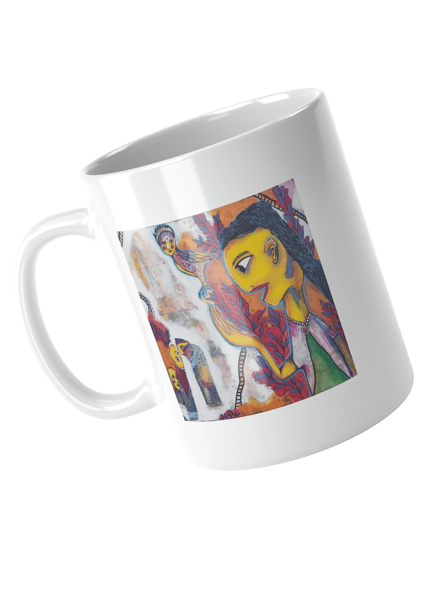 Art-Inspired Coffee Mug – I Have Hope That Peace Will Fly Again product image (11)