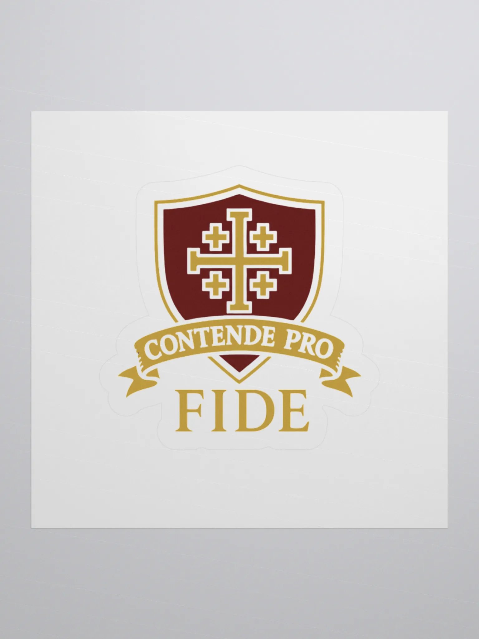 CPF shield Sticker product image (2)