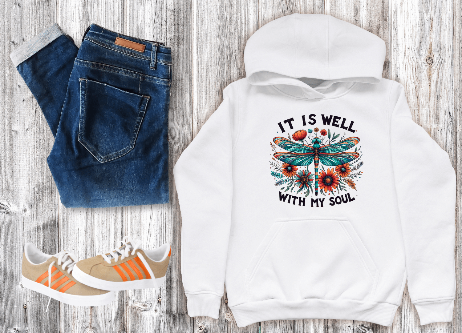 It is Well With My Soul Premium Hoodie product image (1)