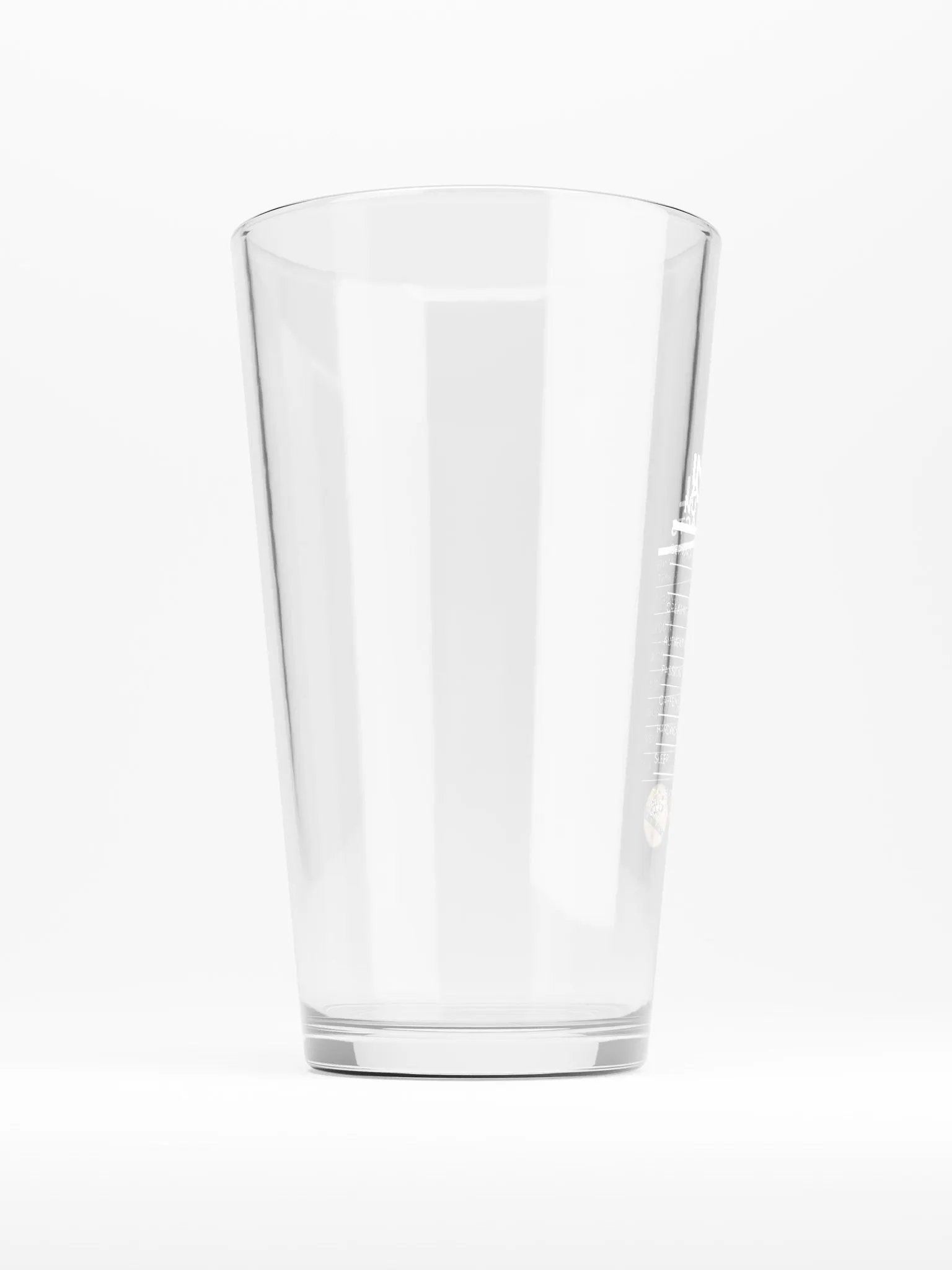 Imperial Nutrition - Pint Glass - White product image (2)