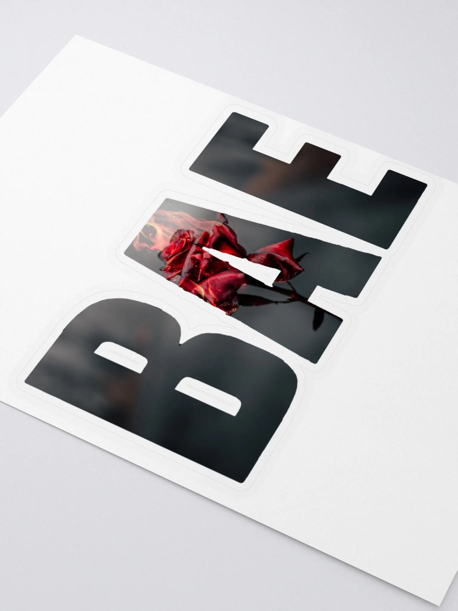 COLD SUMMER COLLECTION Love On Fire Sticker product image (3)