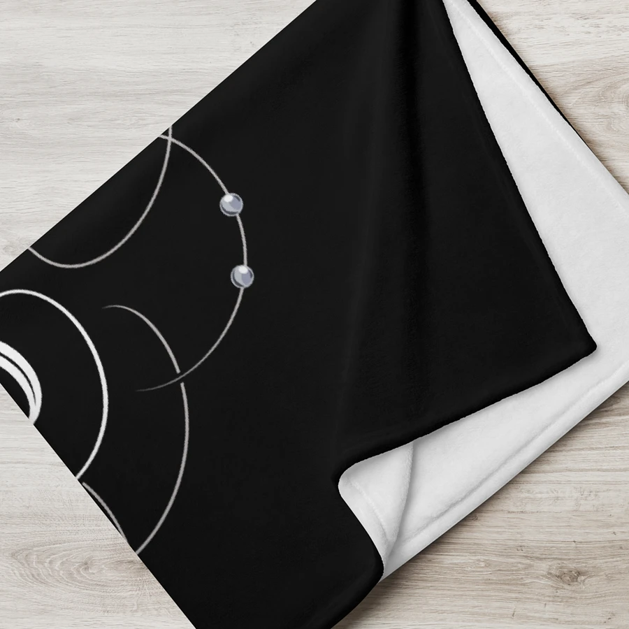 Until Darkness Dies (swirls design) Throw Blanket product image (5)