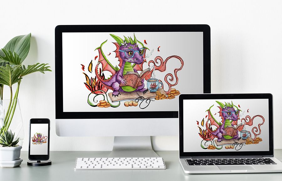 Learning to Breathe Fire, Dragon Screen Saver product image (1)