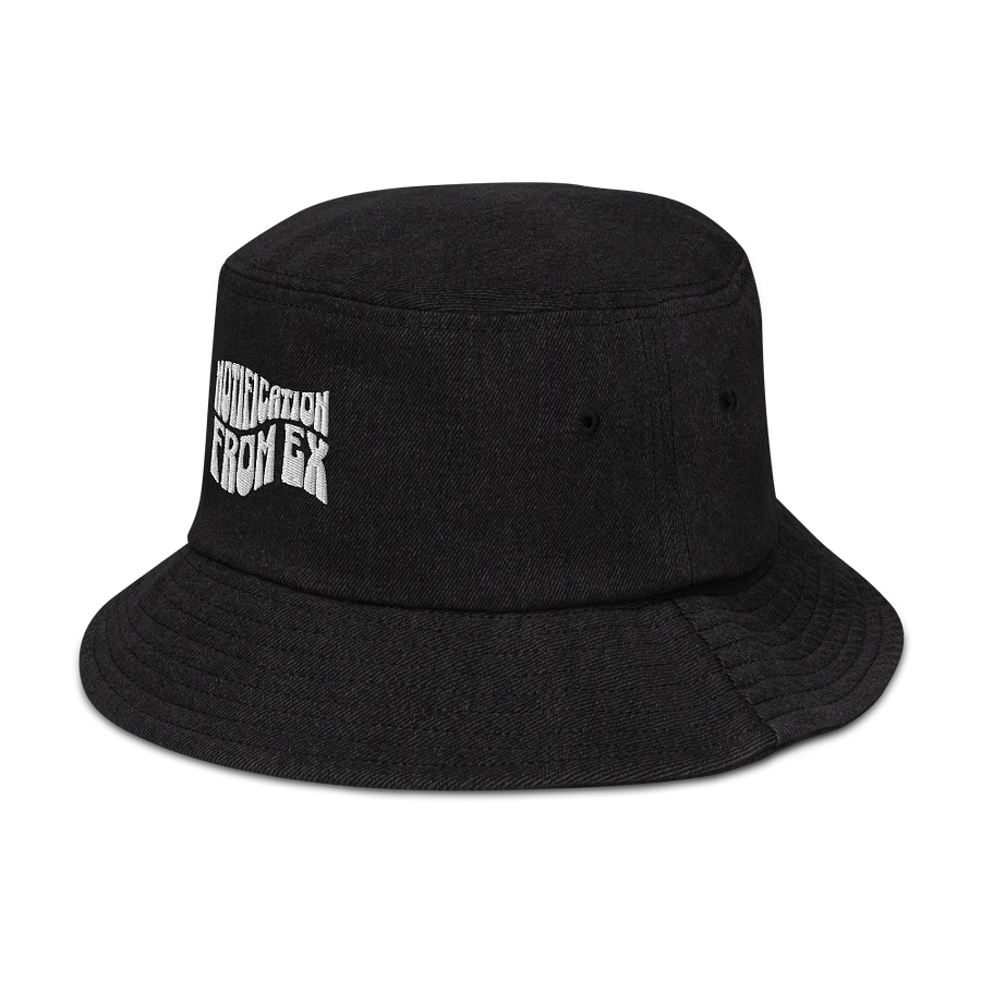 Notification from ex - Bubble Font ( Denim Bucket Hat ) product image (7)