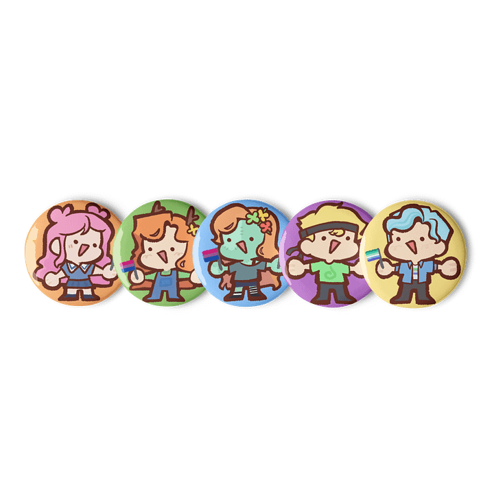 Pride members - button pins product image (2)