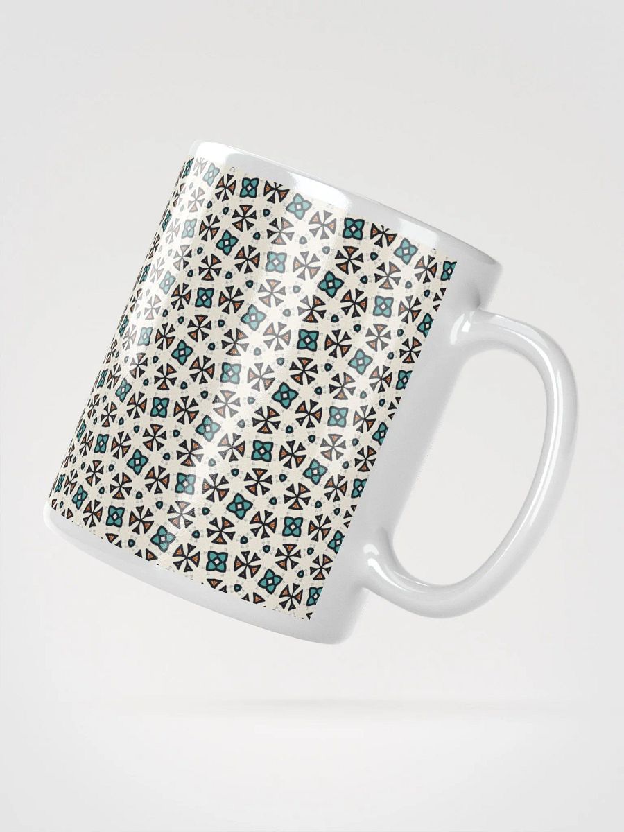 Abstract Florals Ceramic Mug product image (3)
