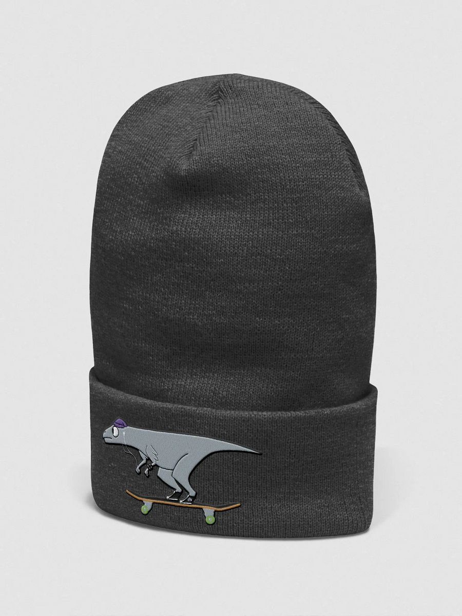 Teenage Dino Basement Angst Beanie product image (3)