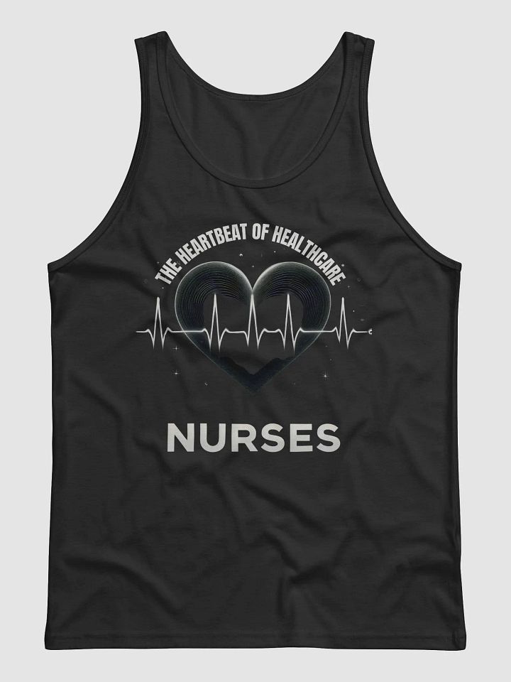 EKG Heartbeat Nurses Tank product image (1)