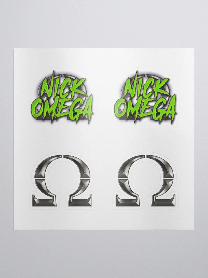 NickOmega 2022 - Sticker Sheet product image (1)