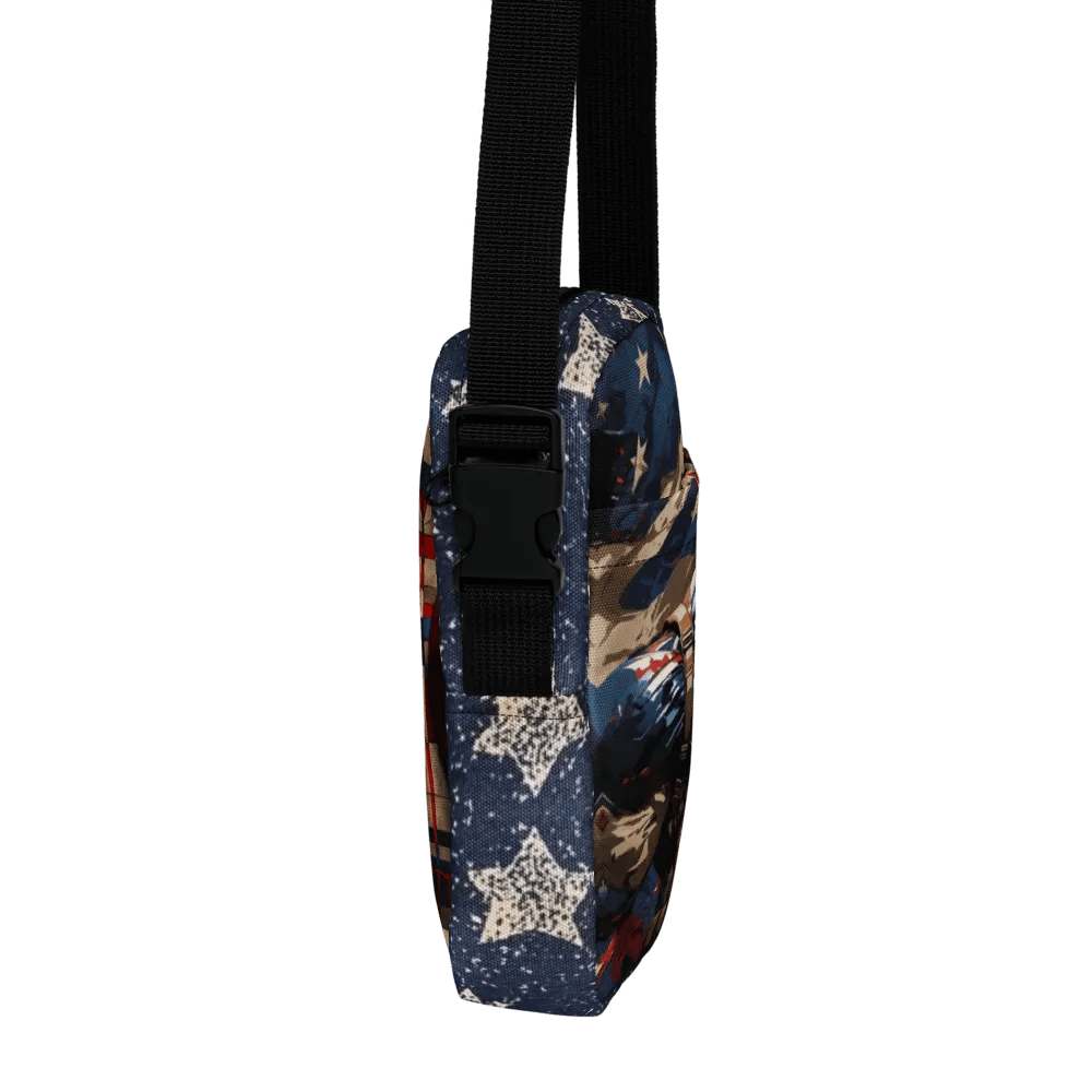 Buhay Tuklas Captain America Patriotic Avenger All-Over Print Crossbody product image (9)