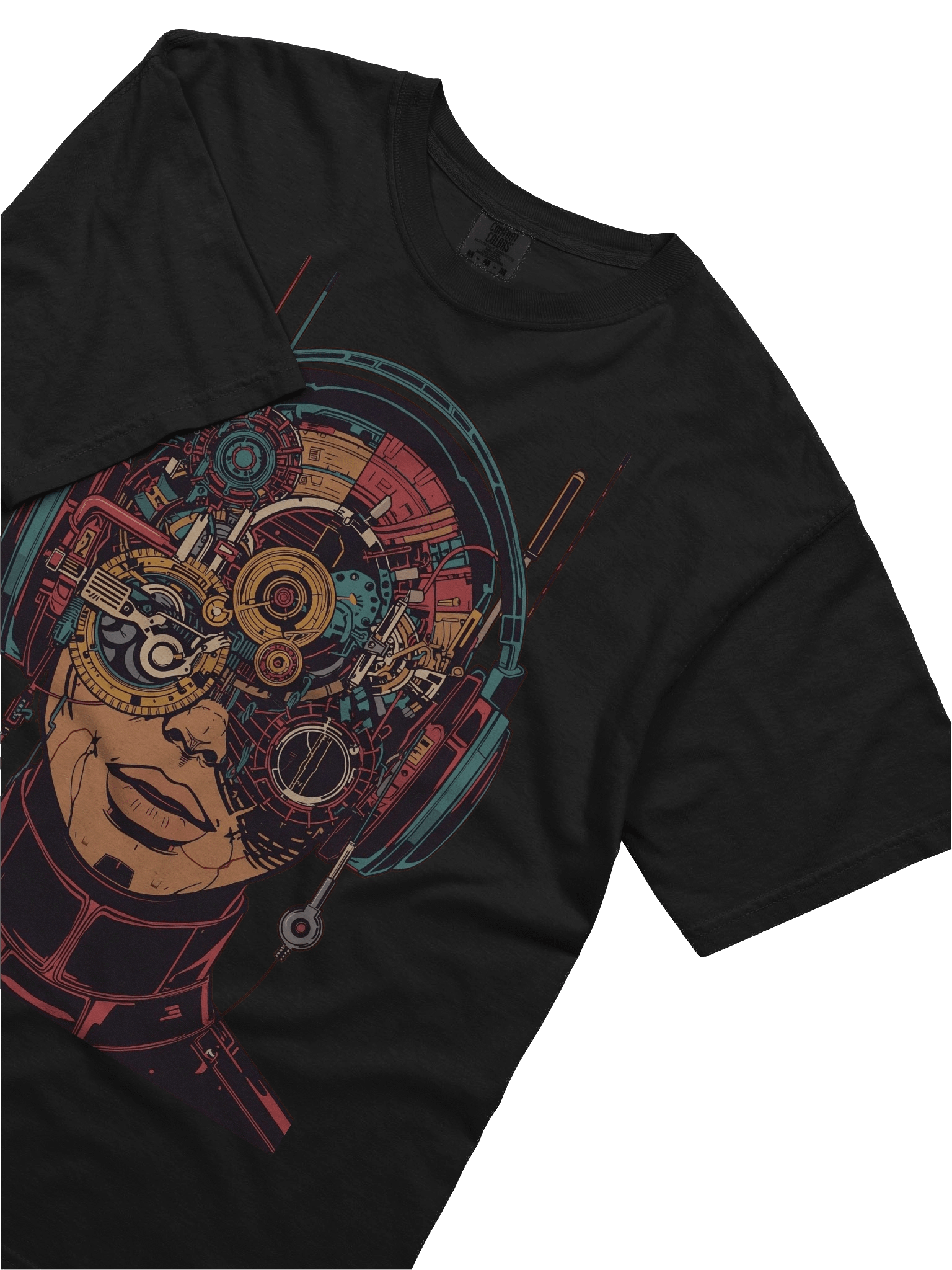 Retro Cyber Dream Heavyweight T-Shirt product image (2)