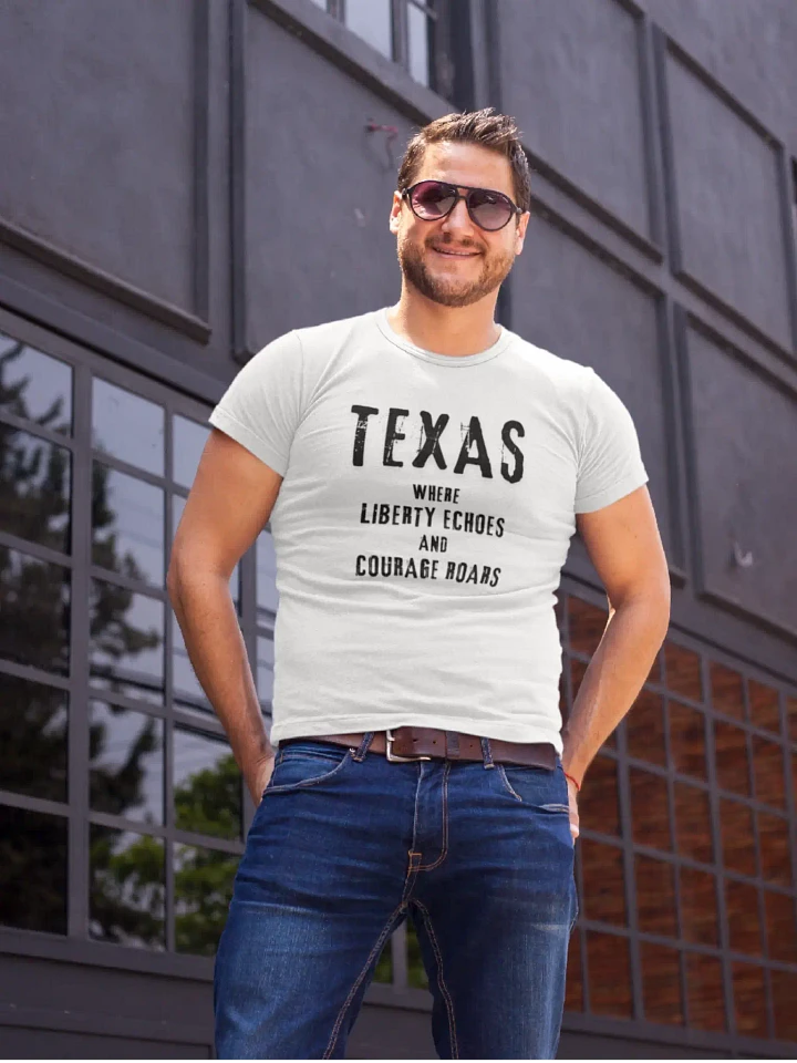 Texas Where Liberty Echoes Light T-shirt product image (13)