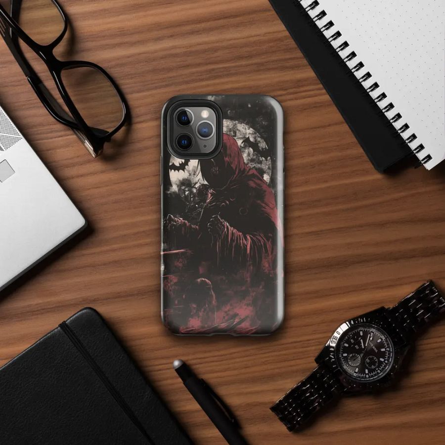 Red Reaper Darkness iPhone Tough Case product image (32)