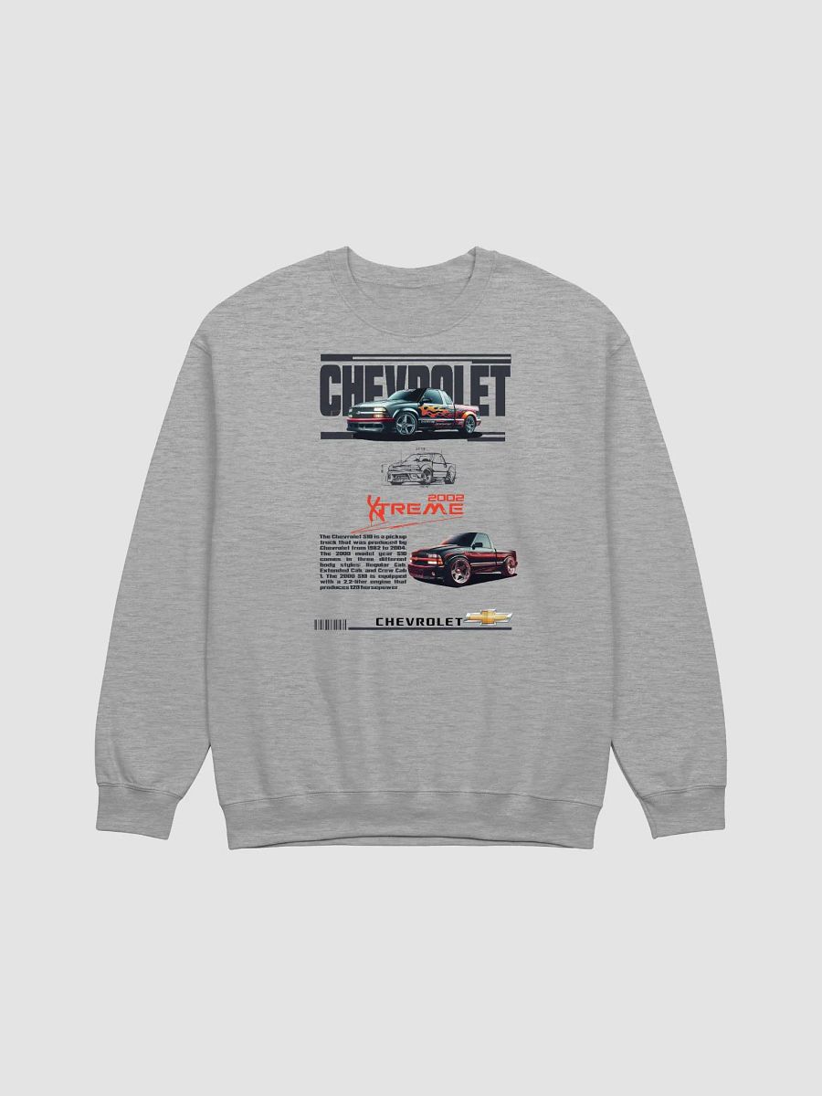 Flame Decal Chevrolet Truck Crewneck Sweatshirt product image (2)