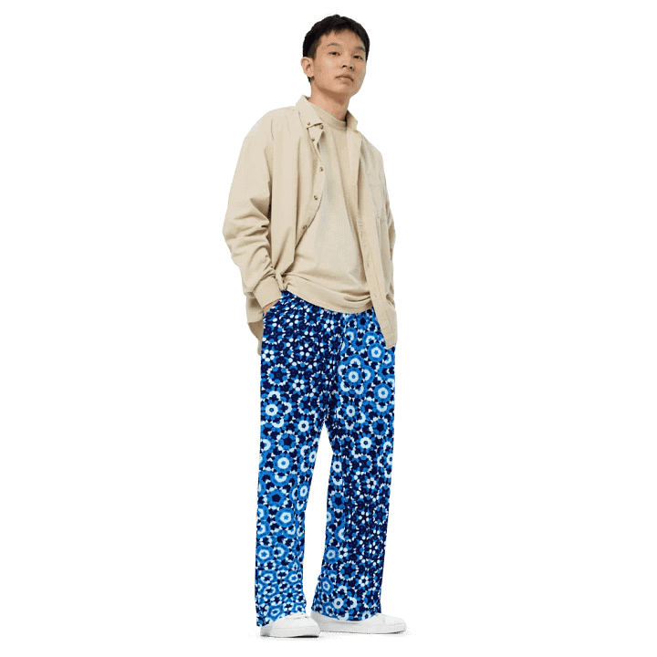Blue Floral Pattern product image (2)