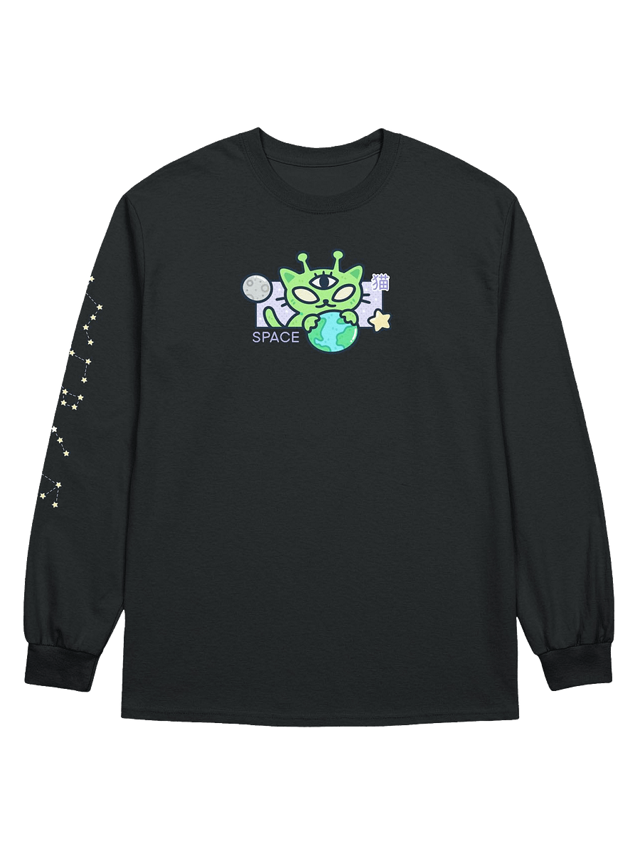 Space Cat Long Sleeve product image (1)