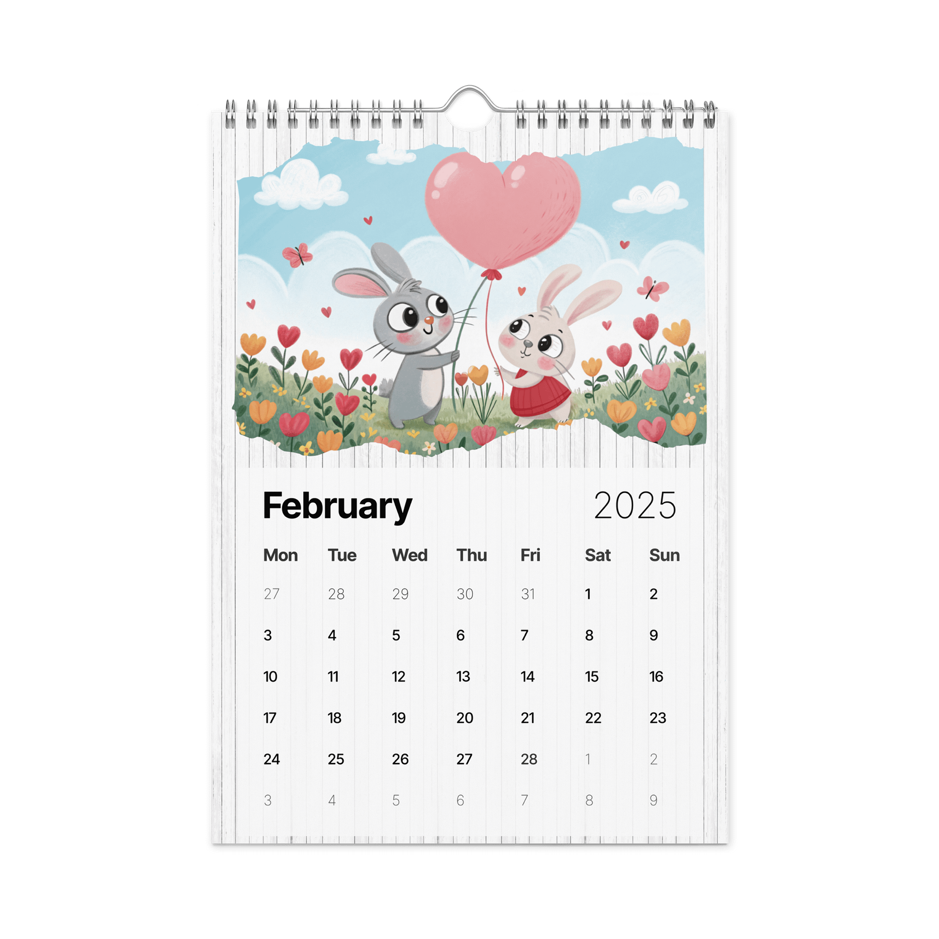ADORABLE ANIMALS WALL CALENDAR 2026 product image (5)