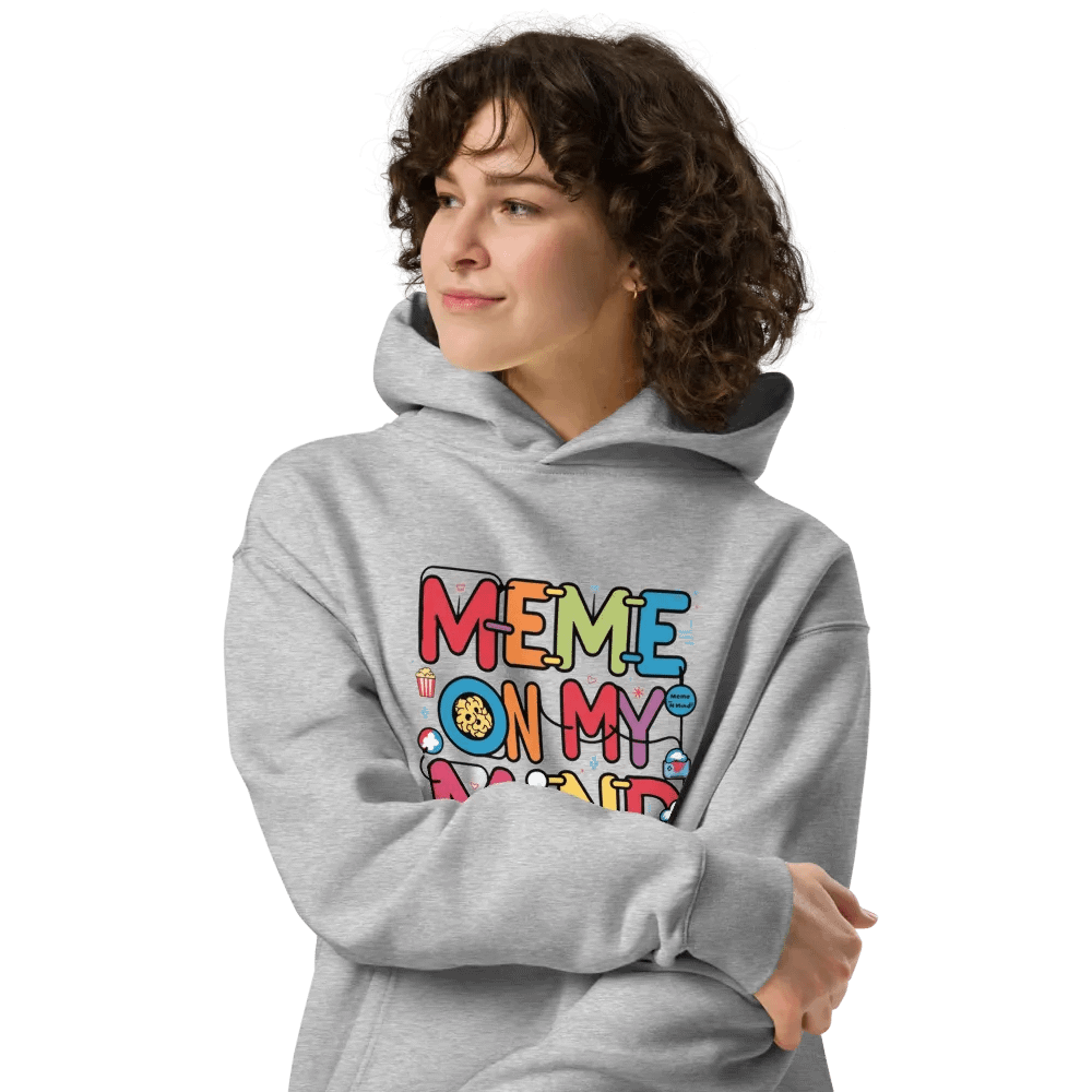 Meme On My Mind Oversized Hoodie product image (34)