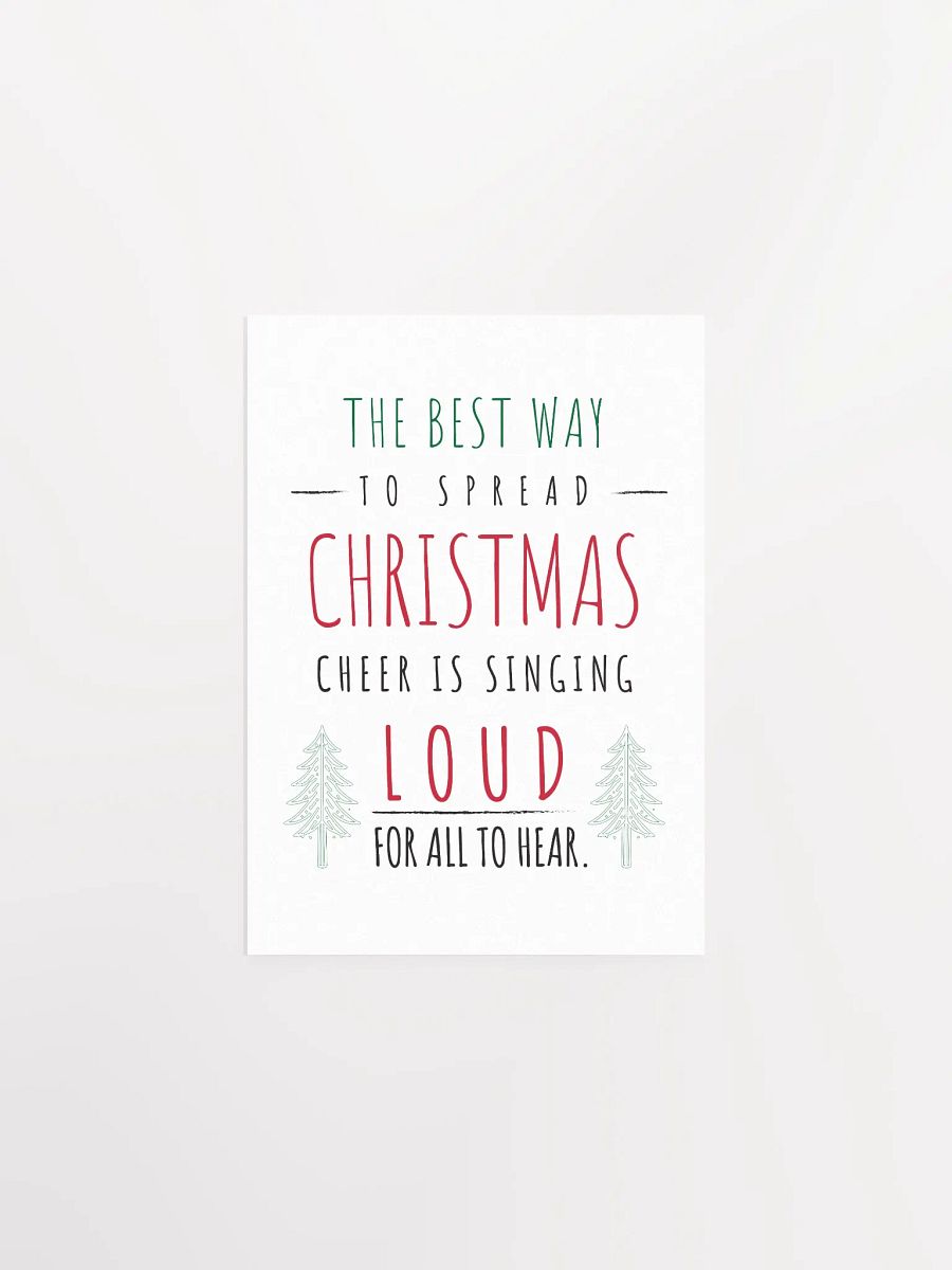 Christmas Cheer Poster product image (1)
