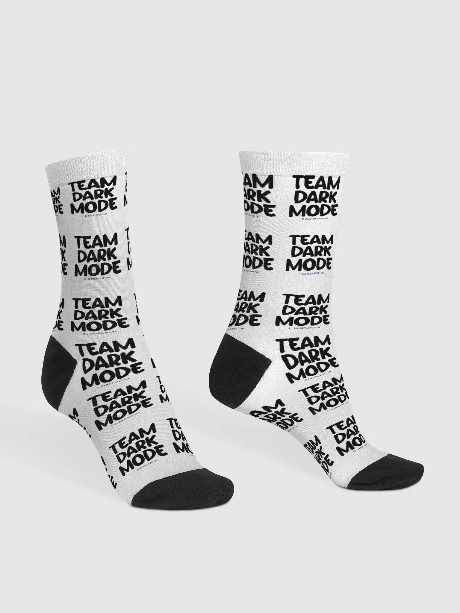 Team Dark Mode Mode Socks product image (1)